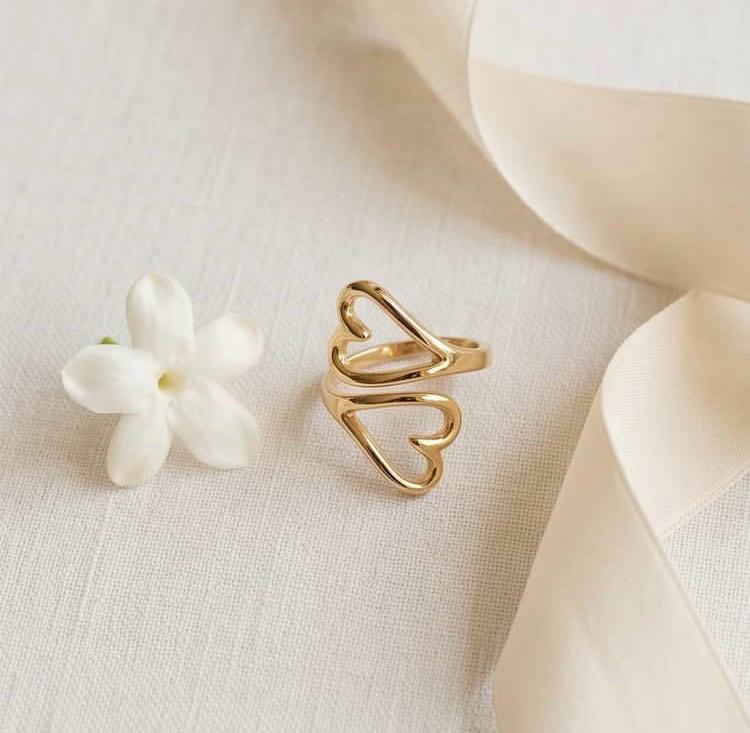 Anello Twined Hearts